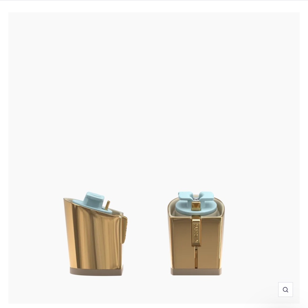 Block Heel Kit - Gold Metallic Block 3"